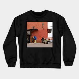 Marrakech - Au coin de la rue Crewneck Sweatshirt